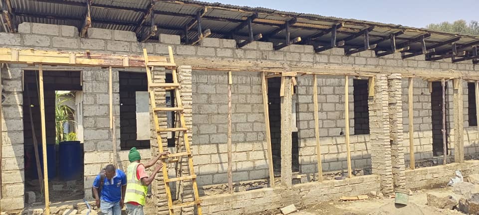 School in Mbeya Tanzania Ahead of Schedule